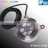 IP68 6W Embedded Stainless Steel Swimming Pool Led Underwater Light thumbnail-2