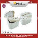 Silver Leather Jewelry Gift Boxes Supplier thumbnail-4
