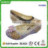 Hollow Lady PVC PCU Sandal Shoes thumbnail-2