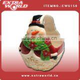 christmas ceramic candy holder