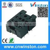 PY-08-0 Mini Plastic Din-rail Mouting Electrical Material Relay Plug Socket With CE