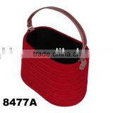 Knit Storage Basket in Cone Shape thumbnail-1