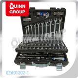 142-PC 1/4", 3/8" & 1/2" Dr. Professional CR-V Socket Wrench Tool Kit