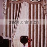 blackout European-style jacquard curtain fabric
