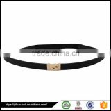 Factory price casual elastic alloy buckle belt