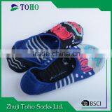Anti-Bacterial Cotton Pattern Knitting Invisible Socks for Footwear thumbnail-6