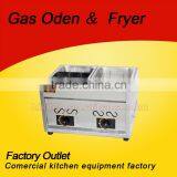 Hot Sale Stainless Steel Oden With Fryer Machine