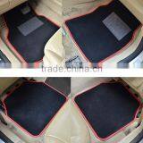 Everlasting Car Auto Carpet - Plush Pile 4/5 Piece Red National Flag Floor Mats thumbnail-2