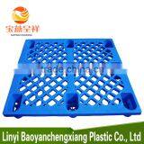 1100x1100x140mm Nine Feet Water Proof Hot Sale Virgin HDPE Plastic Pallet for Concret Blcok With High Duty thumbnail-5