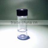 60ml Salt & Pepper Glass Bottle With Plastic Shaker thumbnail-2