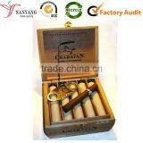 Yiwu Making Wood Rustic Cigar Packaging Box Cheap Wholesale thumbnail-1