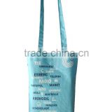 Guangzhou factory recycled canvas cotton bag promotional whole sales
