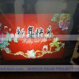 Holographic Transparent Perfectly Suitable for Videos Advertising Screen