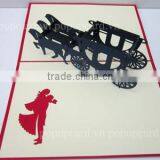 The Wedding 3d Greeting Pop up Card thumbnail-1