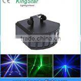 2015 Outdoor Christmas Decoration Stage LED RGBW Double-deck Butterfly Effect Beam Lighting Fixture for Sale Show,KTV,Club,Party thumbnail-2