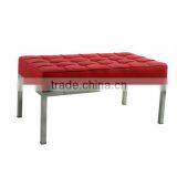 Popular Italy Style Lether Grau Day Bed thumbnail-1