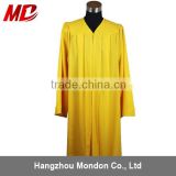 Choir robe - adult church robe matte gold