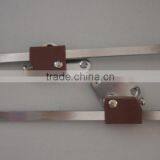 Light Duty Brown Fixing Lifting Support Cabinet Hinges for Furniture Doors and Cabinets