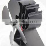 4 Blade Eco Environment Wood Burner Stove Fan for Fireplace Stove thumbnail-2