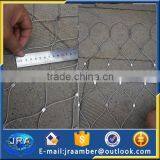 AISI 316 Architectural Cable Ferruled Type Stainless Steel Rope Wire Mesh