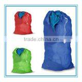 Laundry Wash Net Drawstring Organizer Storage Large Drawstring Carrying, Sport Laundry Bag thumbnail-2