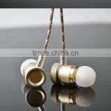 Snake cable of high-quality bullet shape wired earphone