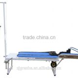 Lumbar vertebra traction bed manual traction bed