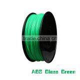 3D Printer Material Filament ABS Ceramic 3d Printer Glass Green
