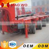 Twin Axle Heavy Duty Cargo and Machine Transport Lowbed Semi Trailer Quality Choice thumbnail-4