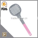 Nylon Kitchen Cooking Utensils slotted ladle With PP Handle