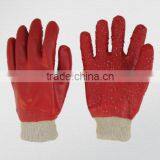 PVC Fully Coated Glove With Jersey Liner Knit Wrist thumbnail-1