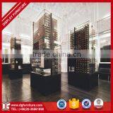 Led Light Commercial Free Standing Modern Wine Display Cabinet for Sale thumbnail-1