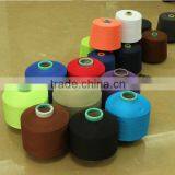 Dope Dying Polyester Spandex Covered Yarn for Knitting thumbnail-1