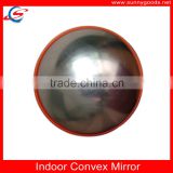 100cm Unbreakable orange traffic convex mirror indoor and outdoor