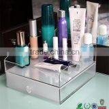 China Supplier Personalized Clear Acrylic Makeup Organizer for Desktop