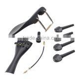 4/4 Violin Chin Rest Chinrest With Tuning Peg Tailpiece Fine Tuner Tailgut Endpin Violin Accessory Kit thumbnail-4