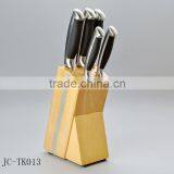 6PCS Hollow Handle Rubber Mini Super Quality Kitchen Knife Set