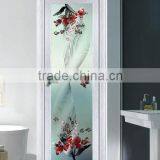 Double-layer Acid Etched Glass Flat Door