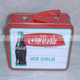 Hot Sell Tin Lunch Box Metal, Lunch Tin Box With Plastic Handle thumbnail-1