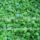 Frozen IQF Green Pepper Cubes and Strips thumbnail-1