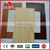 1220X2440mm Wooden Grain PVDF Aluminum Composite Panel For Outdoor Decoration thumbnail-2