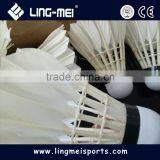 Lower Price Oem Badminton Goose Feather Shuttlecocks Supplier thumbnail-4