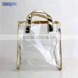 Transparent Pvc Zipper Bag With Handle Custom Waterproof Pvc Beach Bag thumbnail-1