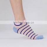 Cotton Unisex Sock With Stripe Color ,wholesale Ankle Sock , Pretty Colorful,new Product