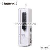 Remax Dual Usb 2.1A Car Charger Bluetooth Headphone thumbnail-2