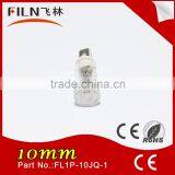 10mm Blue Indicator Light 220VAC Neon Lamp Signal Lamp Pilot Light thumbnail-5