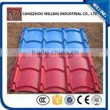 Metal Stud and Track Glazed Tile Roofing Former Machine