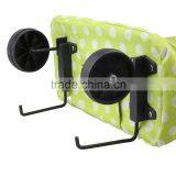 Folding Trolley From SanQi, Large Lightweight Shopping Trolley Foldable Wheel Luggage HandBag Cart With 2 Wheels Green thumbnail-3