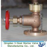 Marine Vertical Bronze F7334A Hose Valve 10k thumbnail-2