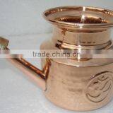 Best No 1YOGA Solid Pure Copper Neti Pot for Nasal Irrigation and Health Benefits From Leading Manufacturer From India